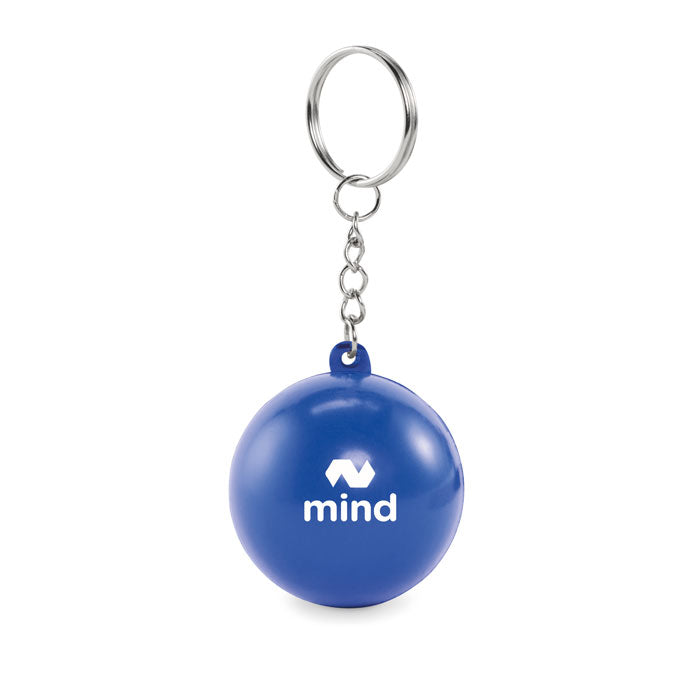 PU ball-shaped keyring