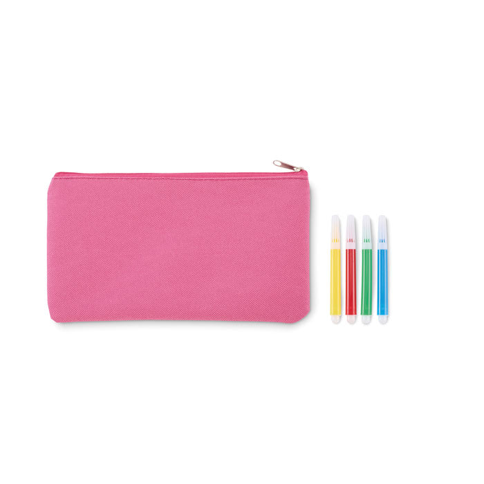 Pencil case with pencils