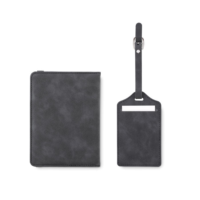 Passport & Luggage Tag Set
