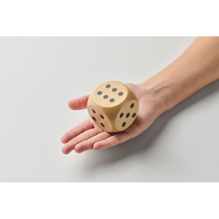 Game Dice Schima Wood Ø 5cm