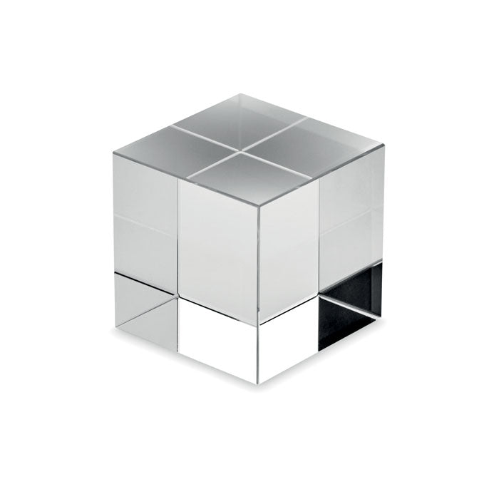 Glass Trophy Cube