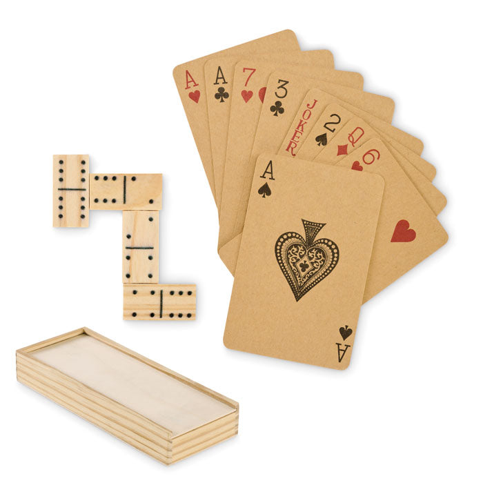 Domino and Playing Card Set