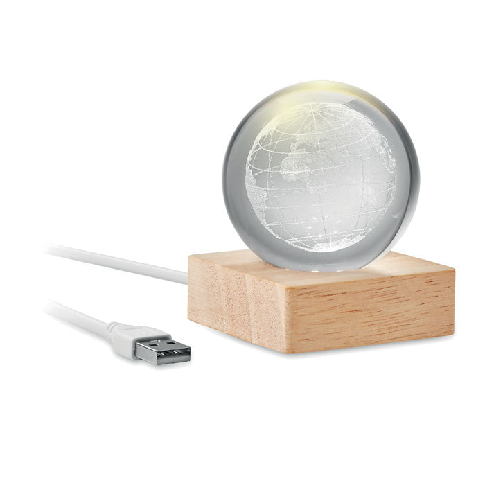 LED Glass Globe