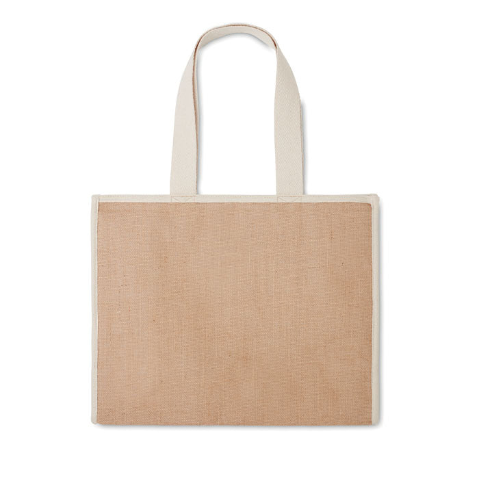 Jute Canvas Shopping Bag