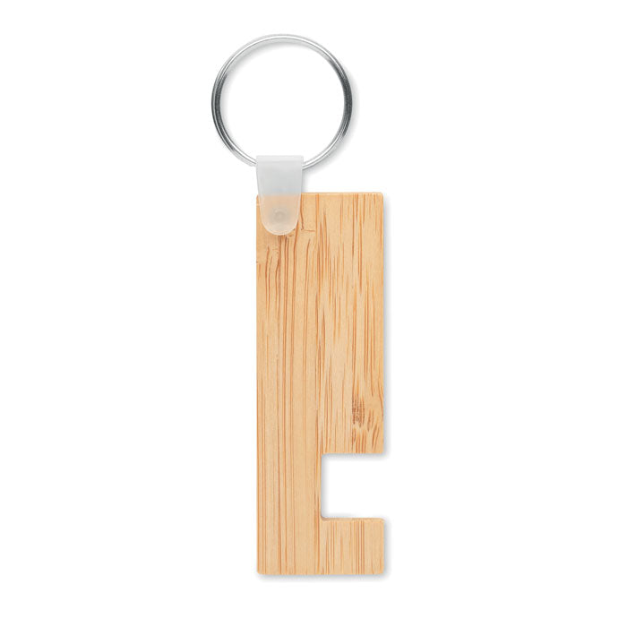 Keyring with holder