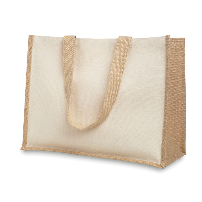 Jute/Canvas Shopper