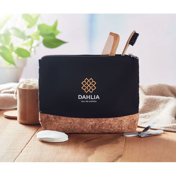 Kosmetiktasche mit Kork