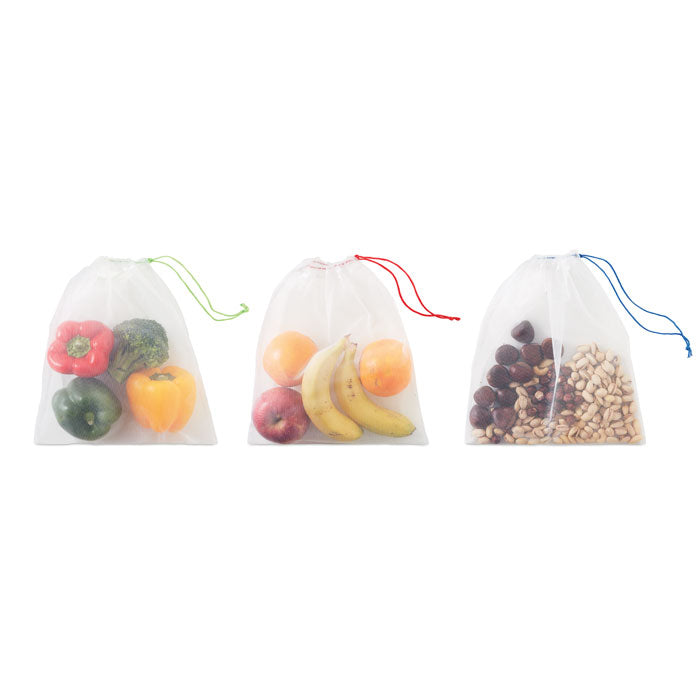 Obst/Gemüsenetze 3teilig