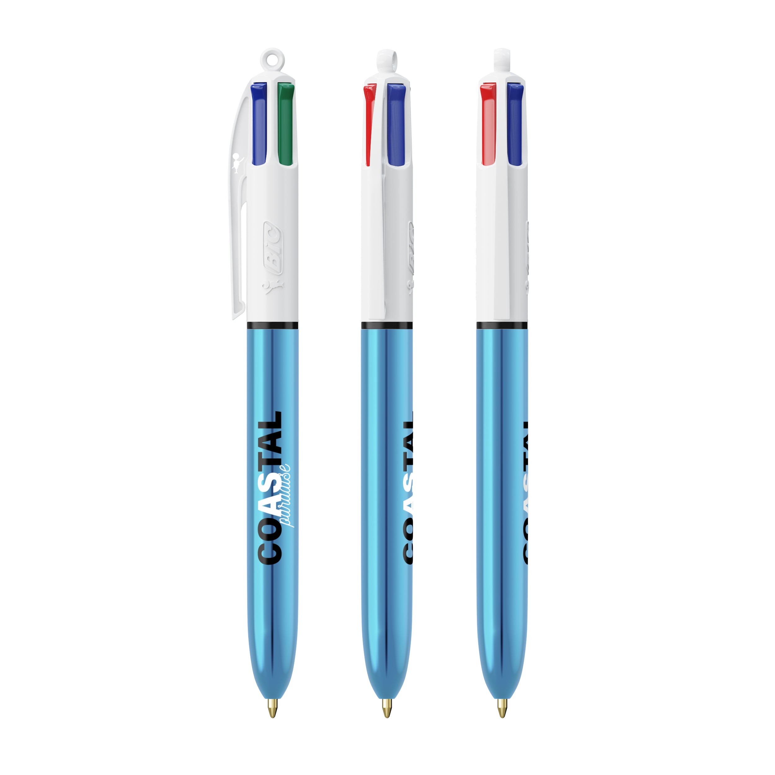 BIC® 4 Colours Shine Ballpoint Pen