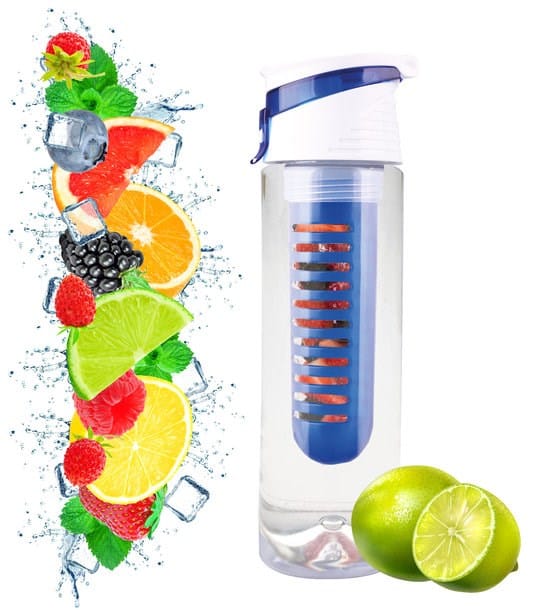 Gourde aromatisante Fruity avec compartiment à fruits – sans BPA en Tritan