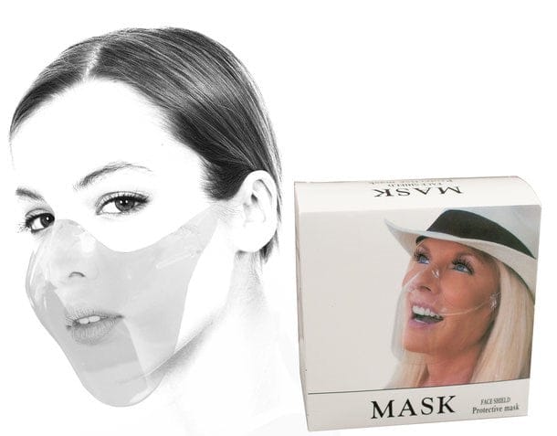 Techna Gesichtsschutzmaske transparent – Polycarbonat, wiederverwendbar