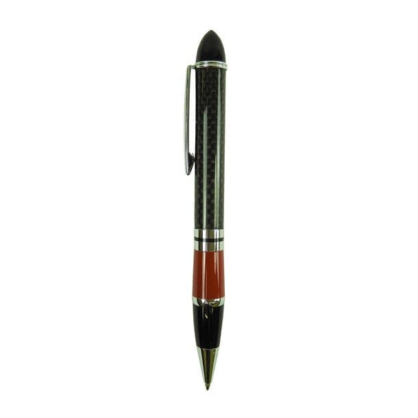 Aida Carbon Kugelschreiber – Carbon-Schaft, blaue Mine 1,0 mm