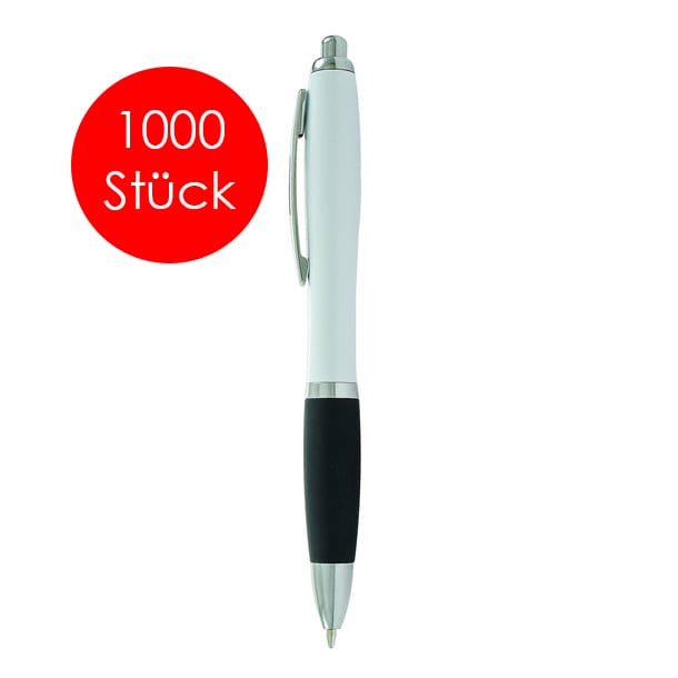 Body Shape Kugelschreiber – 1000er Karton in Schwarz