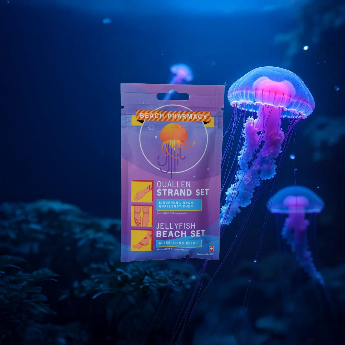 Quallen Erste-Hilfe-Set – Sea Acetum & Sea Gel nach Quallenkontakt