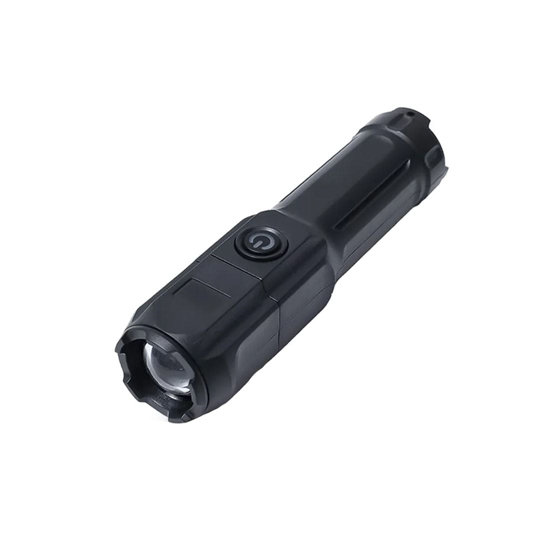 Lampe de poche LED Camping Power Torch – 3 niveaux, zoom & rechargeable par USB