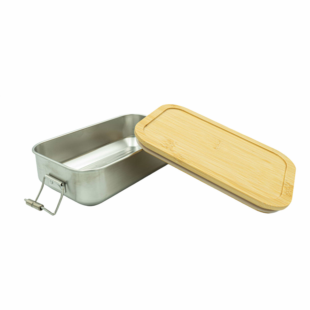 Boîte à lunch en acier inoxydable – 17,5 x 10,5 x 5 cm, couvercle hermétique