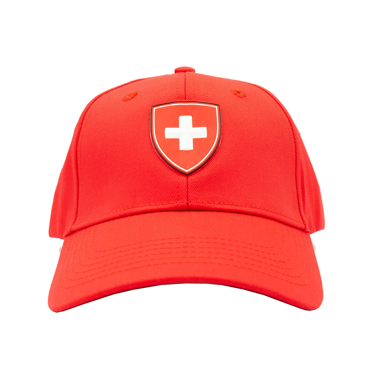 Swiss Baseballcap mit Schweizer Emblem – atmungsaktiv & verstellbar