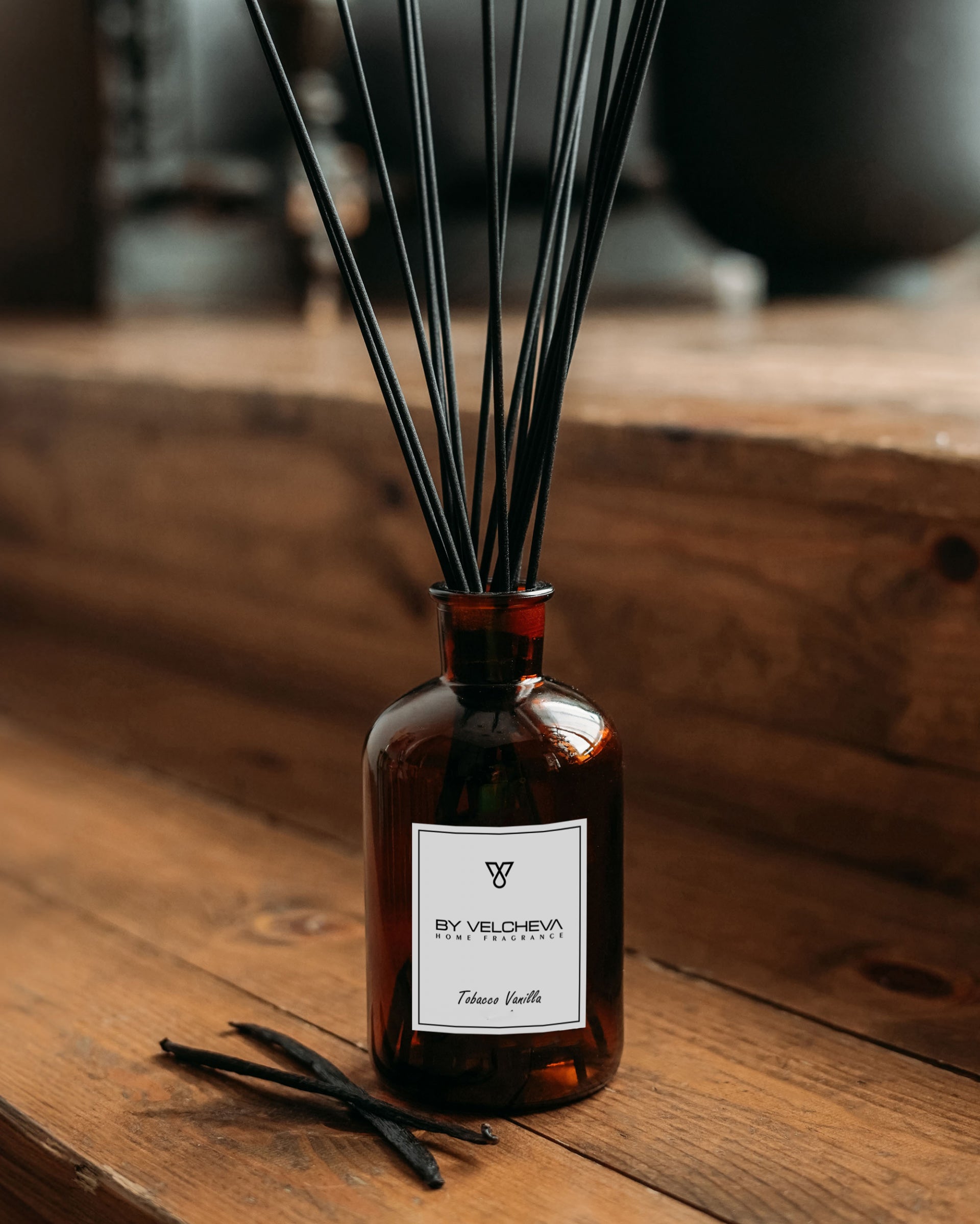 BY VELCHEVA Raumduft Mikado - Tobacco Vanilla 125 ml