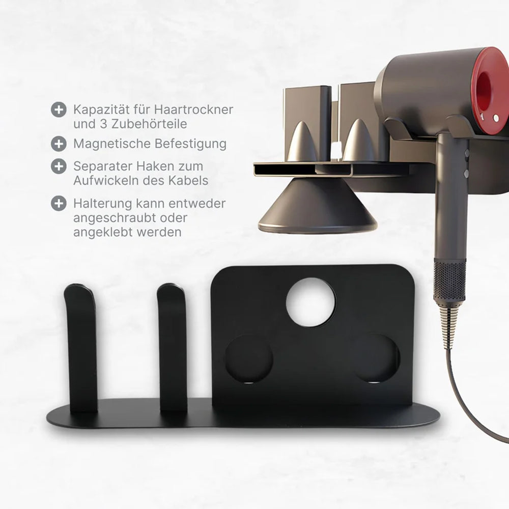 Wandhalterung für Dyson Airwrap Aufsätze