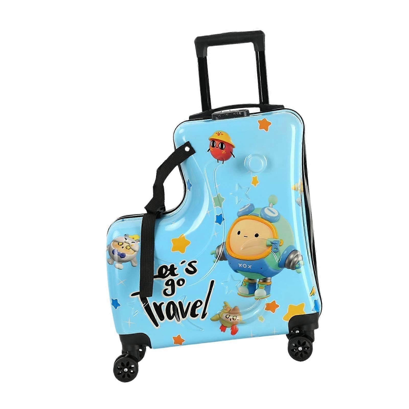 Kinder-Reisekoffer mit Sitz