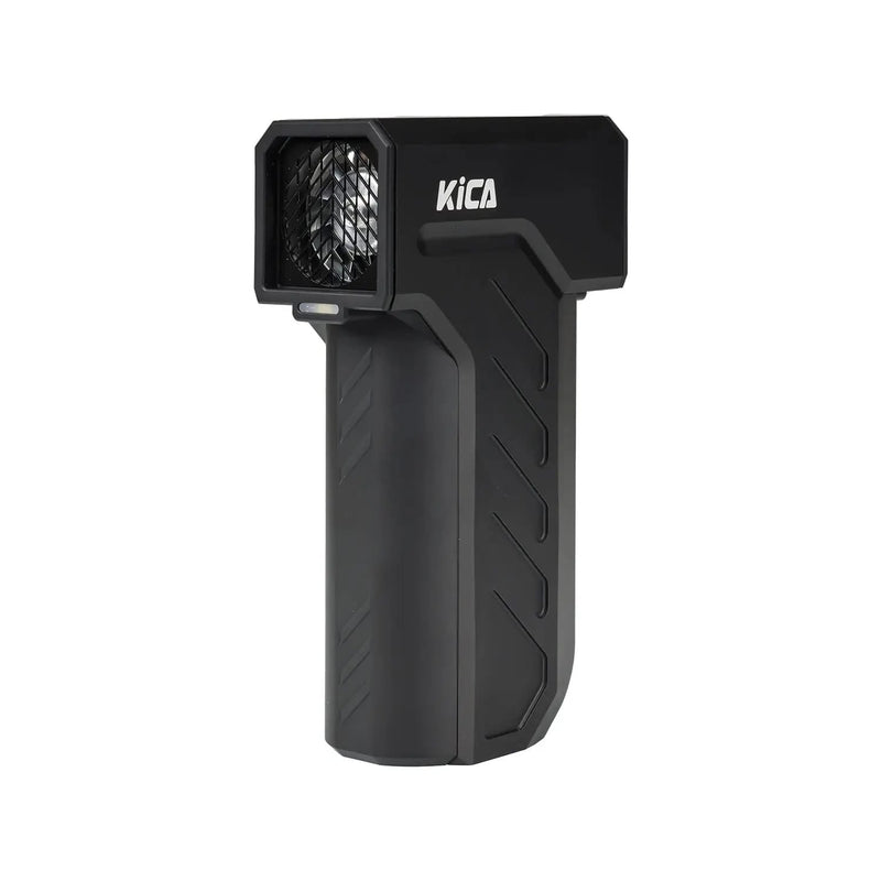 KiCA Jet Fan Ultra – kabelloser Druckluftreiniger, 48 m/s, 4 Aufsätze