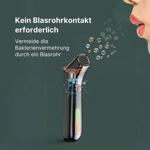 Digitaler Alkoholtester mit LCD-Display – ohne Mundstück & USB-C aufladbar