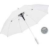 AC midsize automatic stock umbrella FARE® Whiteline