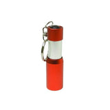 Rote Schlüsselanhänger-Taschenlampe