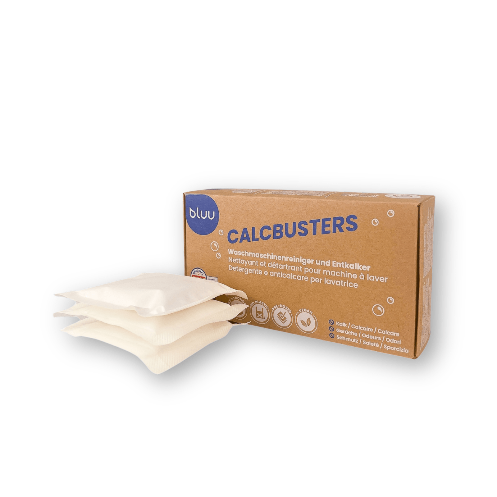 bluu calcbusters – Waschmaschinenreiniger & Entkalker