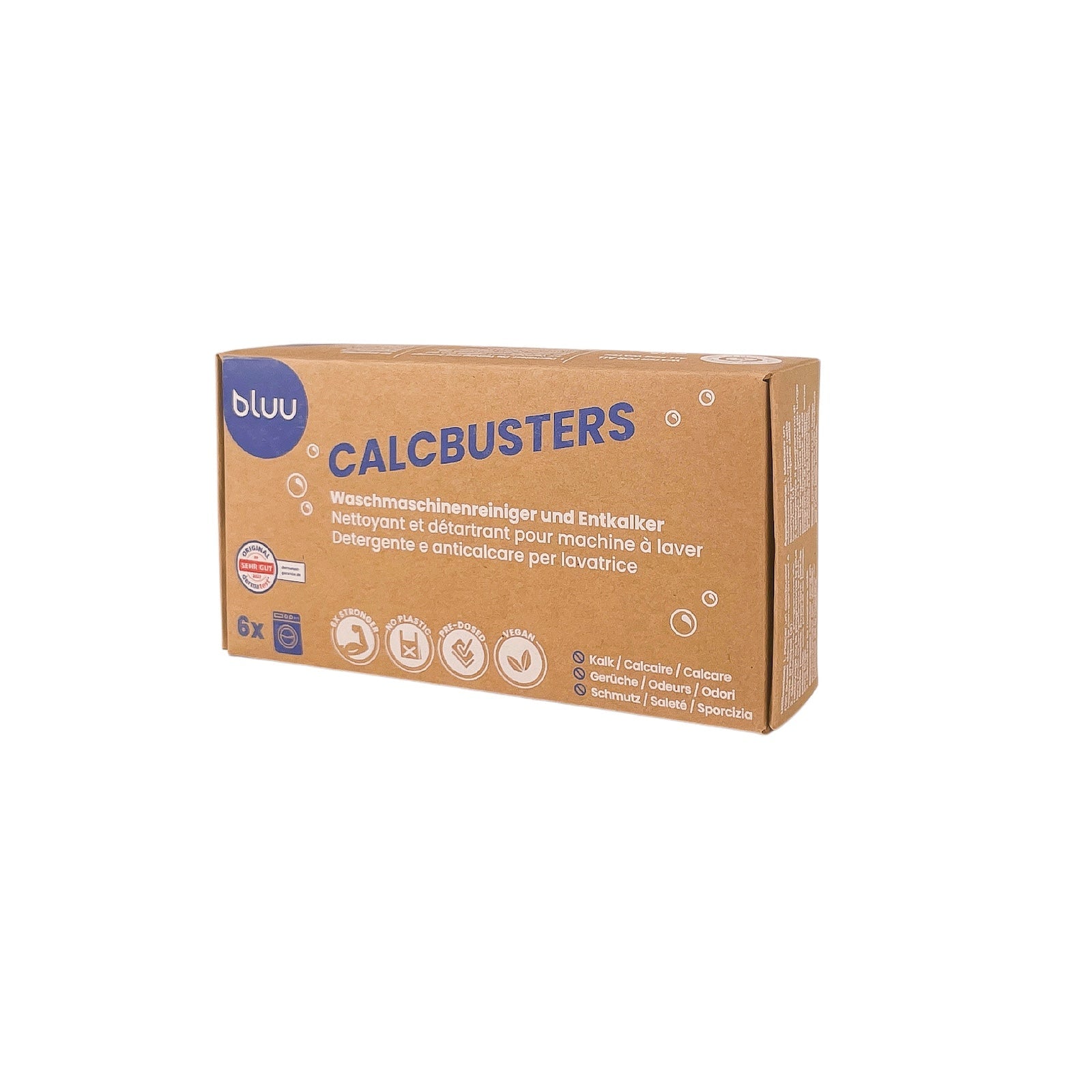bluu calcbusters – Waschmaschinenreiniger & Entkalker