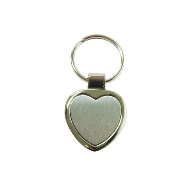Porte-clés Heartbeat en forme de cœur – env. 3 x 3 cm