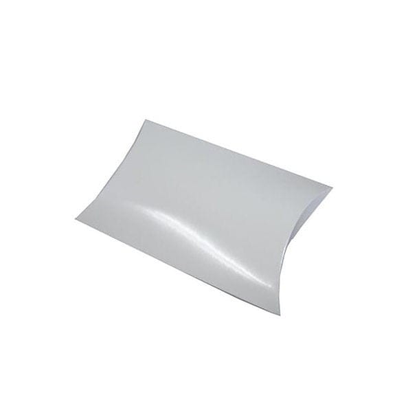 Weisse Kartonverpackung für Kissen