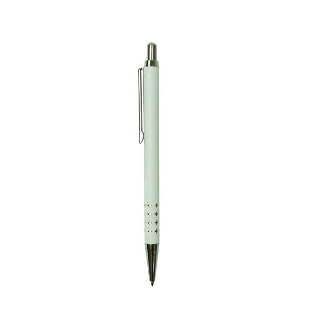 Luna Soft BC Kugelschreiber – Metall, Soft-Touch, Big Clip, blau, für Büro & Corporate