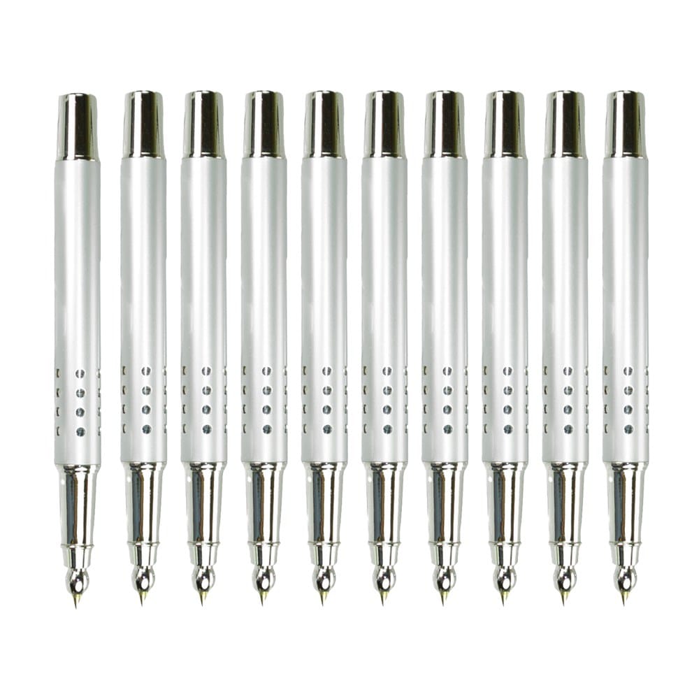 Starlight Rollerball 10er-Set – Metall, 13,5 cm, schwarz schreibend