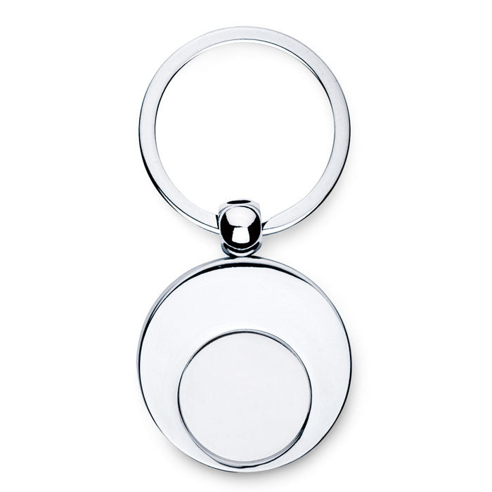 Schlüsselring mit Münzhalter
