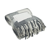 Checked Mohair Blanket