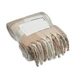 Checked Mohair Blanket