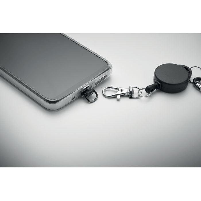 Einziehbarer Smartphone-Halter