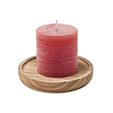 Candle with holder