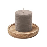 Candle with holder