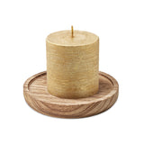 Candle with holder