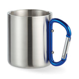 Mug with carabiner