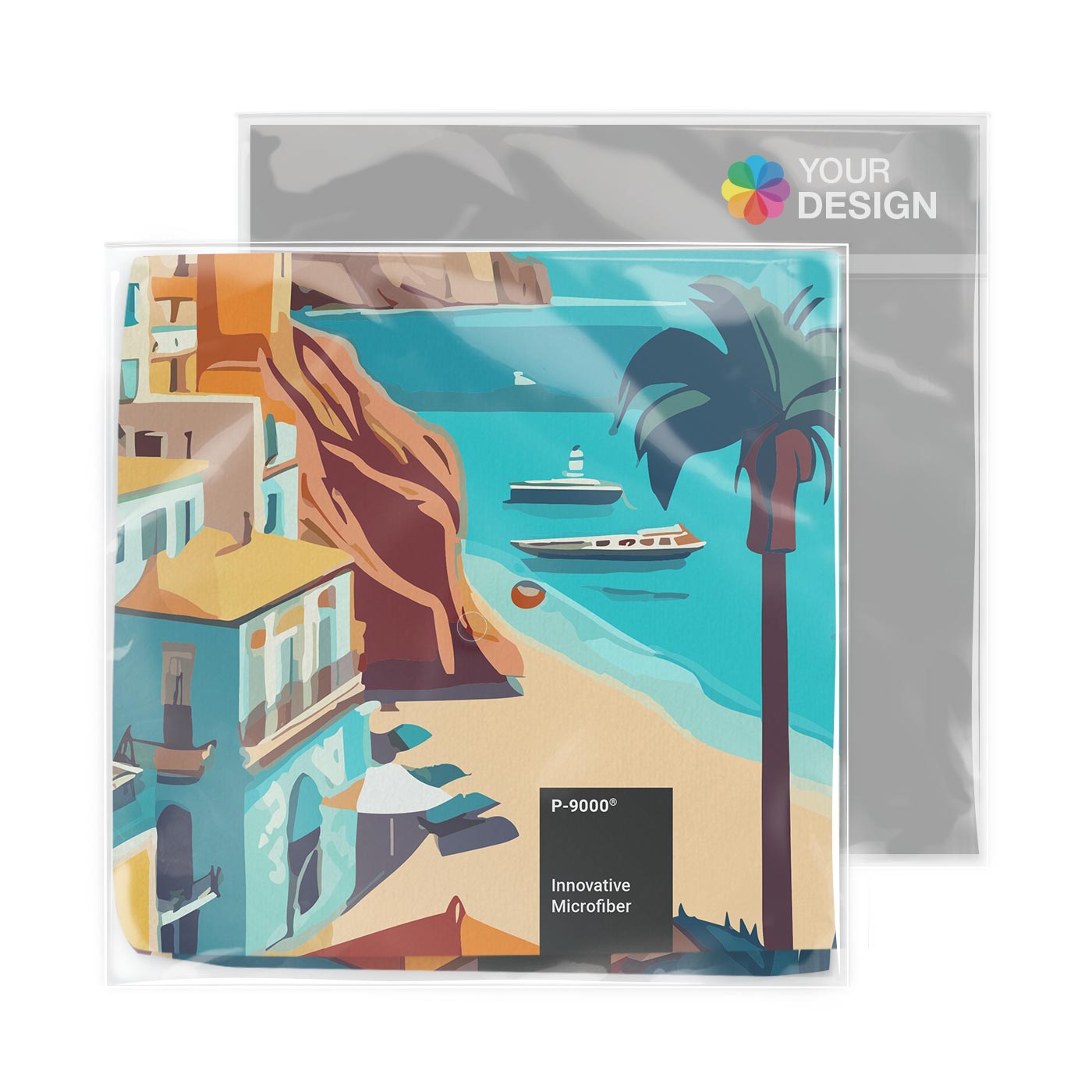 Universal-Microfasertuch 30x30 cm, All-Inclusive-Paket