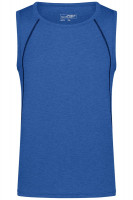 Blue-melange/navy (ca. Pantone 659C
296C)