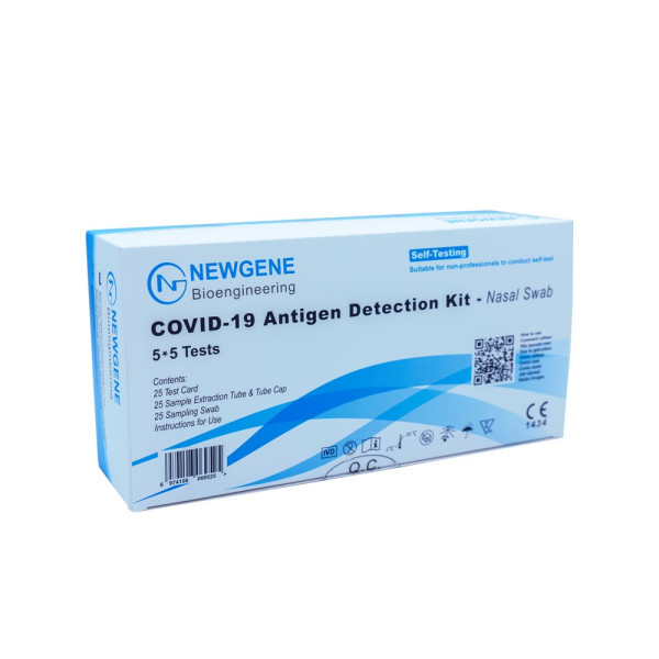 NEWGENE Bioengineering 5er Packung COVID-19 Antigen Nasal Test