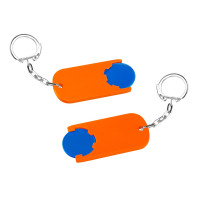blau, orange