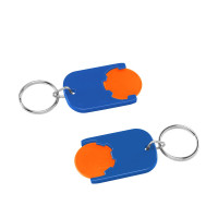 orange, blau