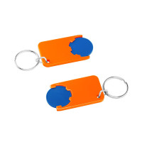 blau, orange