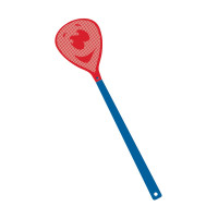 blau, rot