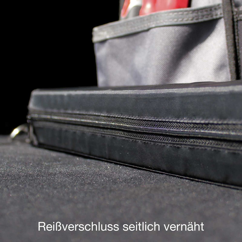 PEARL Kofferraum Sicherung: Kofferraum-Gepäckfixierung aus  Schaumstoff/Nylon, mit Klett, 3-teilig (Kofferraum Fixierung, Kofferraum  Klett Winkel, Klettbefestigung) : : Auto & Motorrad